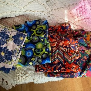 LuLaRoe TC leggings, 4 pairs